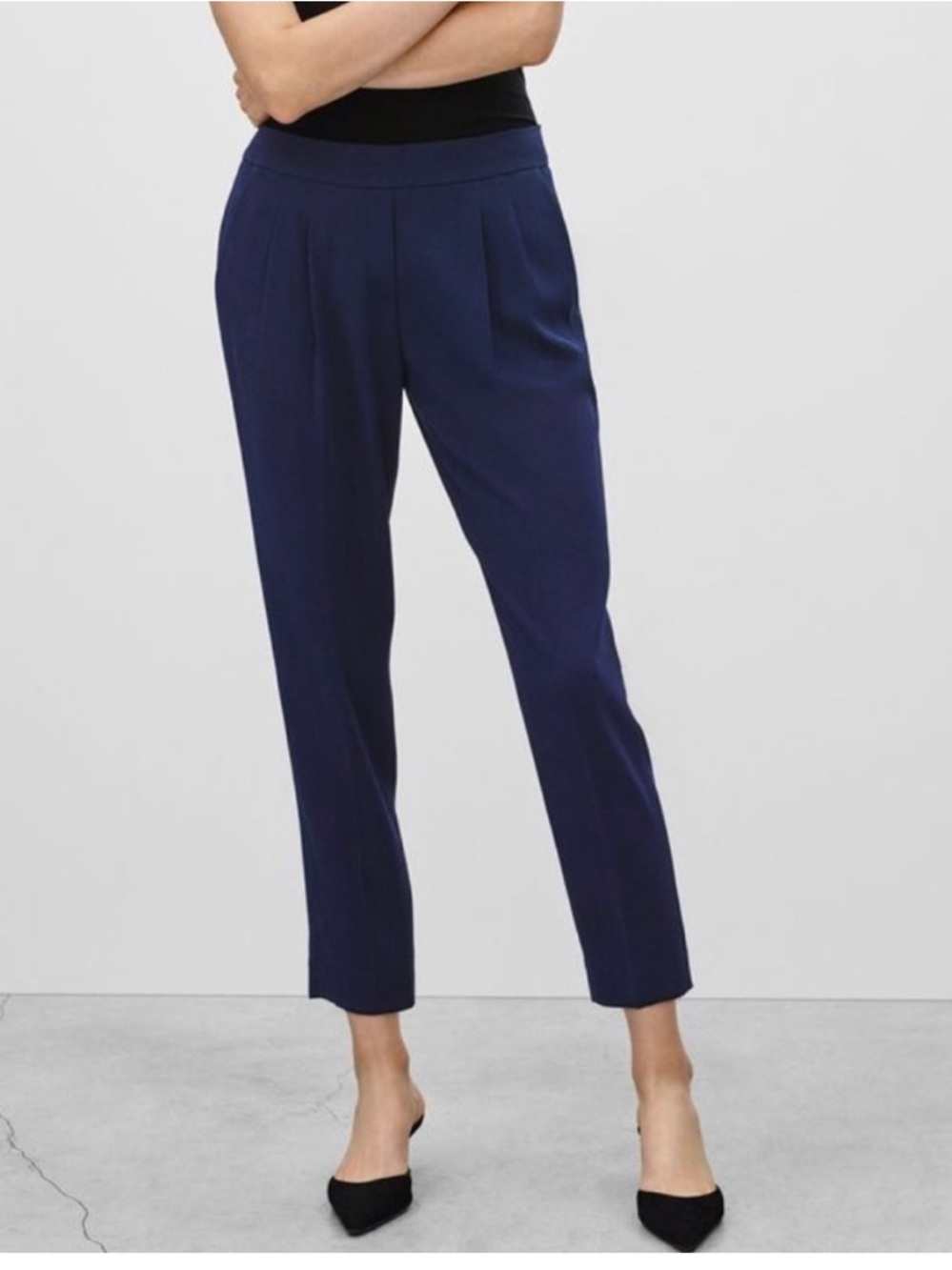 Aritzia Babaton  Navy Cohen Pants